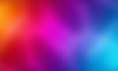 Vibrant abstract mosaic background with a smooth gradient transitioning from warm orange and pink to cool blue and purple hues