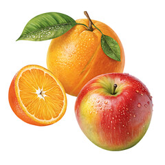 apple and orange