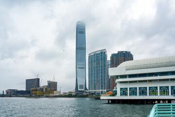 Hong Kong's bustling cityscape and skyscrapers