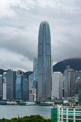 Hong Kong's bustling cityscape and skyscrapers