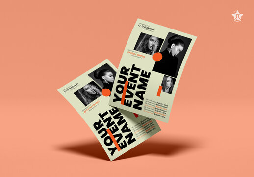 Minimal Event Poster Layout