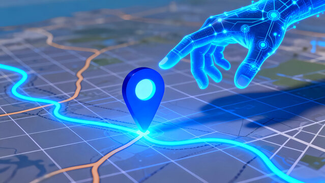 Map location gps navigation technology digital route planning destination travel tourism direction pointer position system search finding tracking guidance connection network data