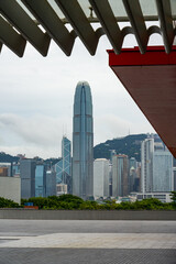 Hong Kong's bustling cityscape and skyscrapers