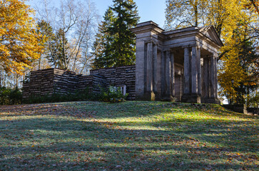  Landscape with architectural structures