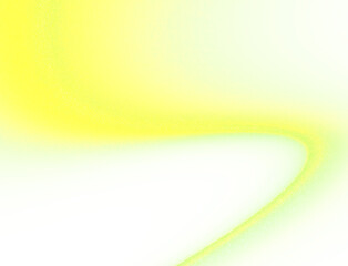 Abstract flowing light yellow and white gradient wave pattern with soft luminous glow isolated on transparent background