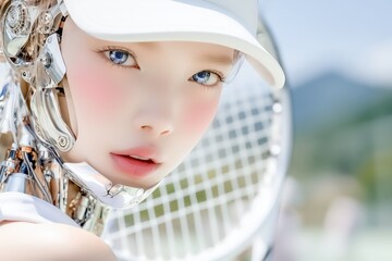 AIヒューマノイドテニスプレイヤー