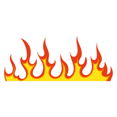 Flame Element Illustration