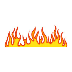 Flame Element Illustration