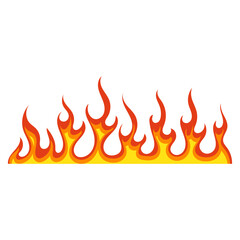 Flame Element Illustration