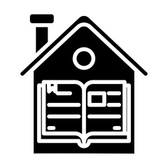 School from home icon