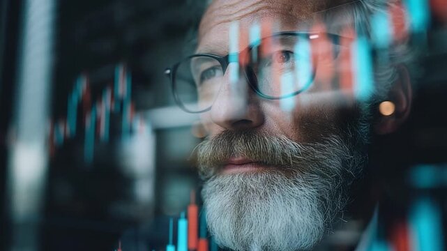 Smart Senior Strategist Uses Data Modeling to Predict Market Shifts