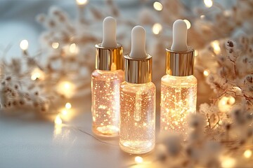 A serene winter scene with a snow-covered landscape, a tranquil lake, and a solitary figure standing on the shore, gazing out at the frozen expanse.