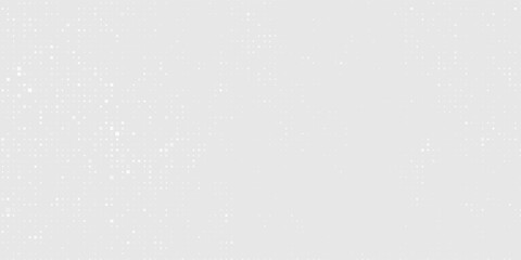 Dot white gray wave light technology texture background. Abstract big data digital concept. vector ilustration.