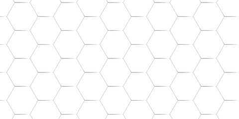 White abstract honeycomb mosaic and tile geometric hexagon vector illustration. geometric digital technology polygon science vintage square mosaic and web cover business texture.	
