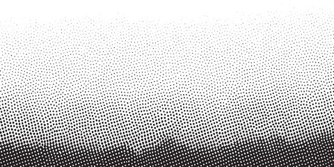 Halftone Gradient Texture A Study in Black and White Pixel Density.
