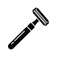 Classic safety razor icon