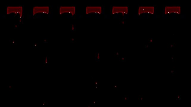 Cryptic Horror Line Dash Animation Loop