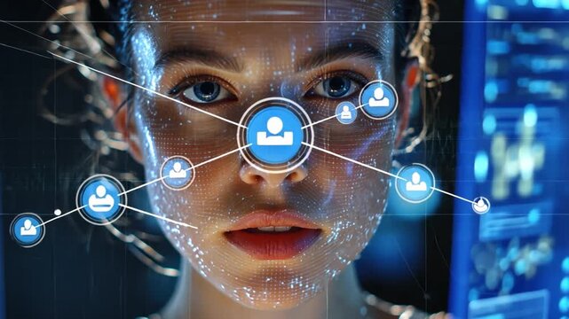 Futuristic AI Classroom Interaction