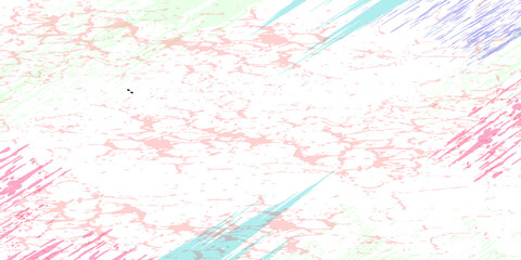 Pastel colored brushes with a grunge texture. Abstract and minimalist holiday design with a vintage artistic touch. Vector illustration. eps 10