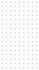 White grid with black plus markers and fine dotted points, engineering paper texture, schematic layout, minimal geometric background, drafting tool seamless pattern, precision drawing