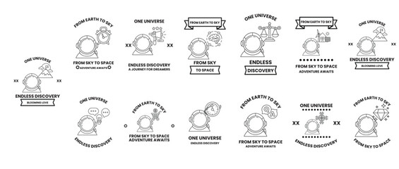 A series of images of animals with the word discovery written below them