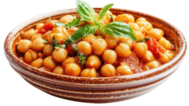 Chickpea food illustration featuring fresh earthy legumes with smooth round texture showcasing natural plant-based protein elements isolated on white background