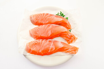 タスマニアサーモンの切り身