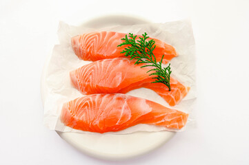 タスマニアサーモンの切り身