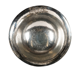 Metallic Silver Fastener Component - Industrial Stud Detail, Engineering Hardware Object PNG