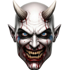 portrait of a scary halloween zombie