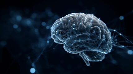 Unlock powerful insights with this stunning brain visualization, perfect for neuroscience research, medical technology marketing, and educational materials exploring human intelligence