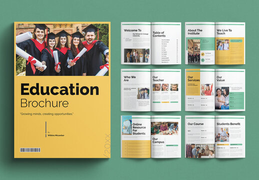 Education Brochure Template