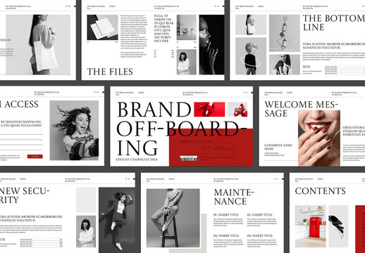 Off Brand Boarding Presentation Template