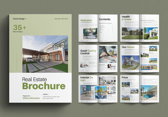 Real Estate Brochure Layout