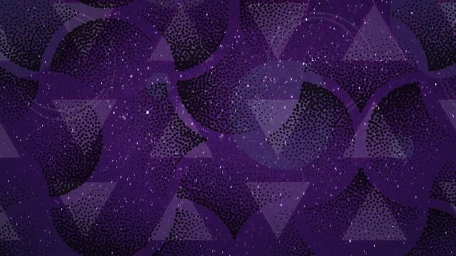 Abstract blue and purple geometric flower pattern vector illustration for seamless decoration and wallpaper backgrounds