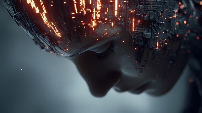 AGI - An artificial general intelligence. Robot, or cyborg concept