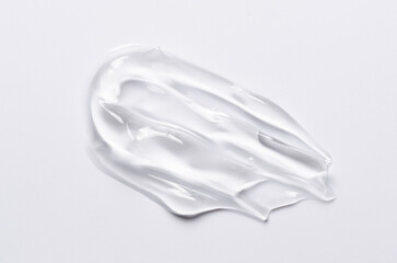 Cosmetic transparent skin care product.