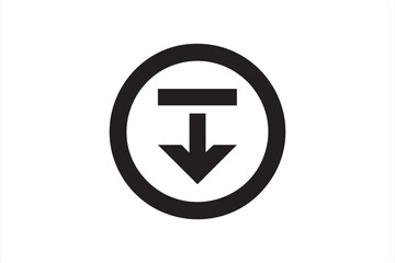 Simple arrow indicator for menus, lists and interface controls