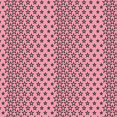 Vector star Shapes Geometric Technology Extreme Sports Abstract Background. black and pink Retro Simple Pattern Backdrop