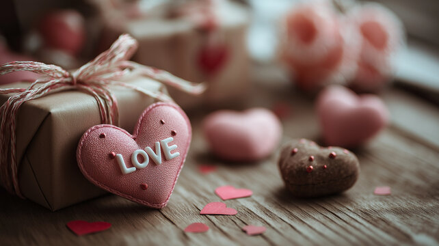 Sweet treats and heartfelt gifts create a memorable Valentine's Day with loved ones Generative AI