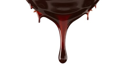 Indulge in the rich, decadent allure of dripping chocolate, perfect for adding a touch of sweet temptation to your food and beverage designs, adding a sweet touch