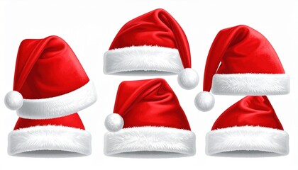 santa claus red hat