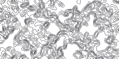 Abstract black and white ink drawing with organic flowing lines and shapes