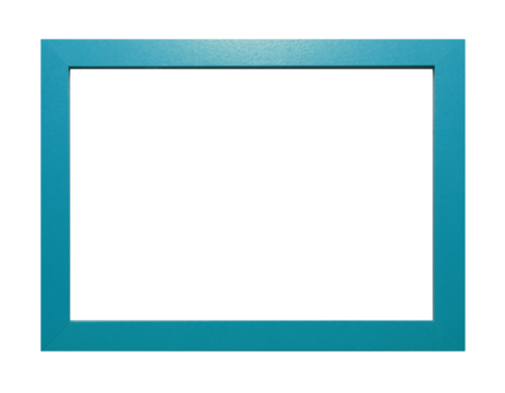 フレーム_ブルーグリーン