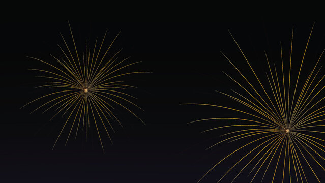 Gold Firework Burst Illustration Transparent Background New Year Christmas Celebration,fireworks in the night sky