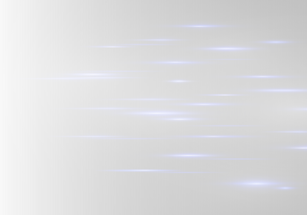 Horizontal motion blue light stripes PNG with glowing speed lines. Dynamic laser beam effect enhances futuristic technology feel. Perfect for high-energy backgrounds. Fast beam set icon. 