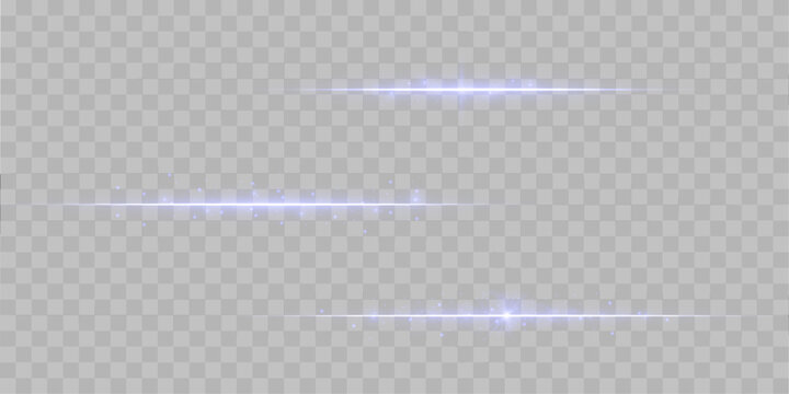 A horizontal blue glow line spreads evenly across the frame, radiating a calm luminous aura. Subtle gradients add polish and softness. Suitable for clean minimal layouts. VECTOR