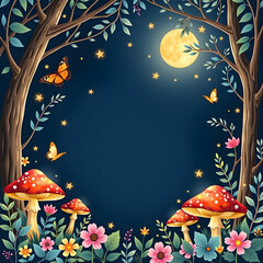 Fantasy Botanical Fairytale Illustration