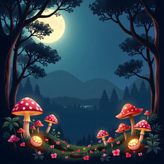 Fantasy Botanical Fairytale Illustration