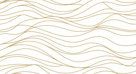 Elegant Minimalist Gold Line Pattern on a White Background for Modern Design